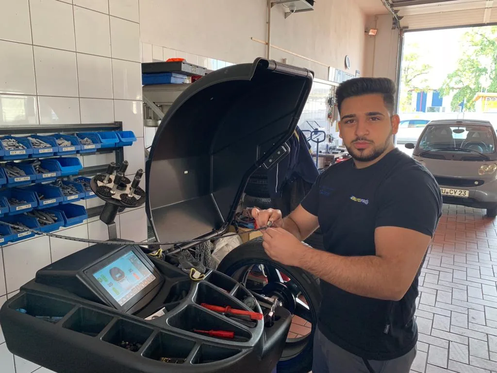 Fahrzeugdiagnose in der Werkstatt